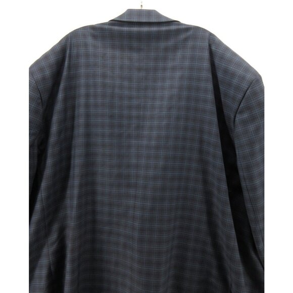 Oak Hill Sport Coat 4XLT Tall Blazer Wool Blend Plaid Jacket Preppy - Picture 9 of 14